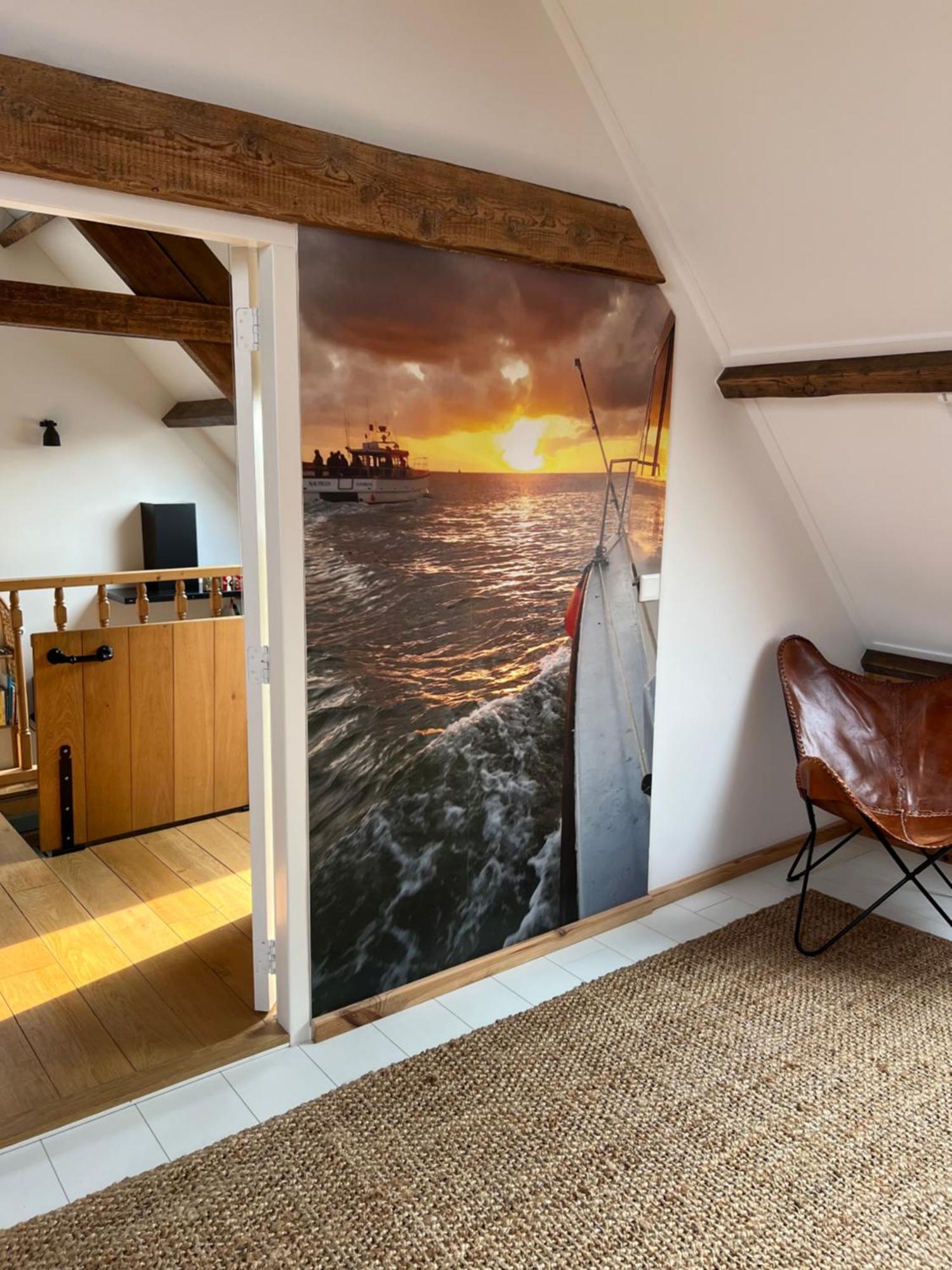 B & B 'Droom In De Polder De Suite Met Prive Sauna Arnemuiden Exterior photo
